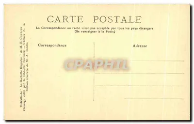 Les Verdières, vista interior — La Rochelle Desaparecida, série 21 — Edição de M. A. Roblin — Verso