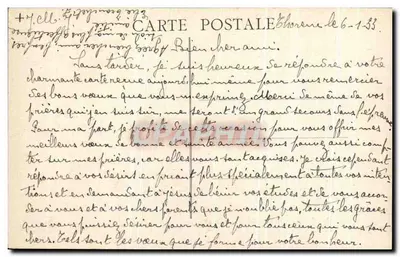 Sanatório do Clergé de França - Thorenc (A.-M.) — O Sanatório e o Baou - Roux — Verso