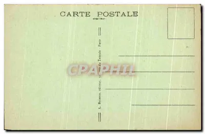 Tombeaux storici — Molière e La Fontaine — Père-Lachaise — Verso