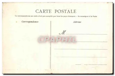 Guenrouet (Loire-Inf.) — Binnenkant van de kerk — Collectie Avenard — Achterkant