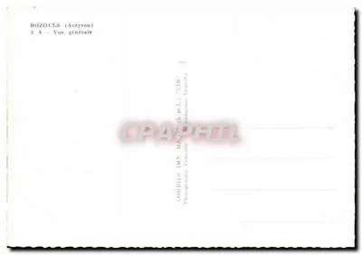 Bozouls (Aveyron) — Vista geral — Comibier (S. et L.) — Verso