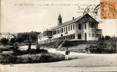 Campo de La Courtine — Refeições e Habitações dos Trabalhadores — La Creuse Pilloresque