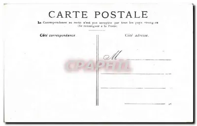 Paris — A Cour do Carrousel — editor não visível — Verso