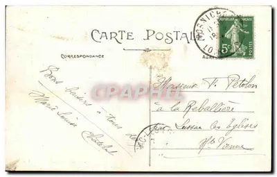 PORNICHET (Loire-Inf.) — La Côte à Congrigoux — Zbiór F. Chapeau, Nantes, 3e mille — Rewers