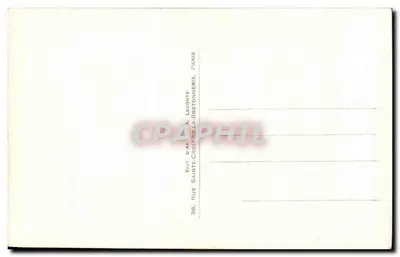 Paris — A Noite — Avenida Foch — Editor Guy, n° 254 — Verso