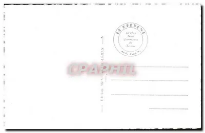 Chamonix — Teleférico do Brevent e o Mont Blanc — Édition Mon-Léman, n° 2525 — Verso
