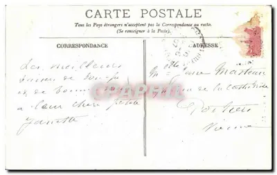 Vecchia contadina — LL. — TIPI D'AUVERGNE — n°5 — Verso