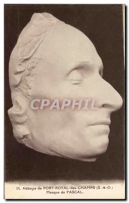 Abbazia di Port-Royal-des-Champs — Maschera di Pascal — S.&O.