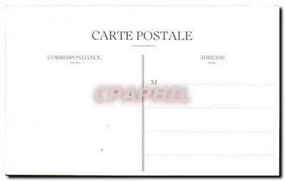 REPRO Monts Sur Guennes Ubranie ludowe kobieta Folklore — Rewers