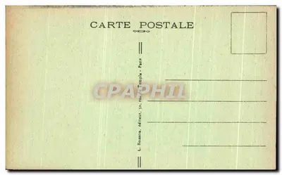 Héloïse i Abélard — historyczne groby — L. Boisson, wydawca, Paryż — Rewers