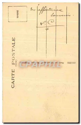 Les Herbiers (Vendée) — Capela das Alouettes — editor J. Leproux, n° 668 — Verso