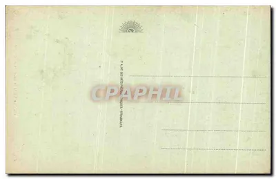 Cauterets - A Cascata do Ponte d'Espagne — editor Les Arts Photographiques, Strasbourg, n° 64 — Verso