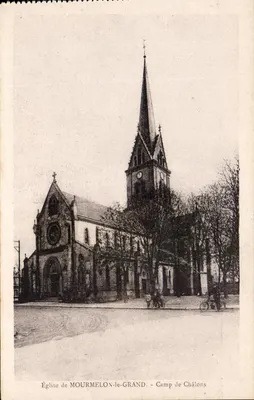 Igreja de MOURMELON-le-GRAND — Campo de Châlons — Livraria Militar Guérin