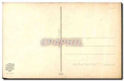 Gatinho e pássaro — Boa Festa — Éditions Univers, N° 1401 — Verso