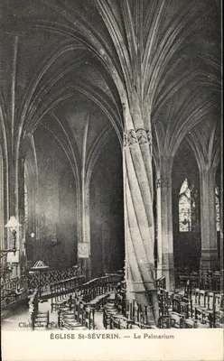 IGREJA ST-SÉVERIN — O Palmarium — Cliché de Léa