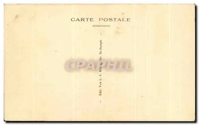 Saint-Laurent-sur-Sèvre — A Cadeira da Capela das Filhas da Sabedoria — L.J. Bitry, St-Joseph — Verso