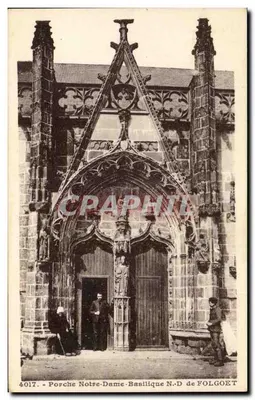 Pórtico da Basílica Nossa Senhora de FOLGOET — editor FOLGOET, n° 4017