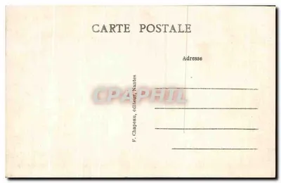Nantes — Catedral — Túmulo de Lamoricière — La Fol — Verso