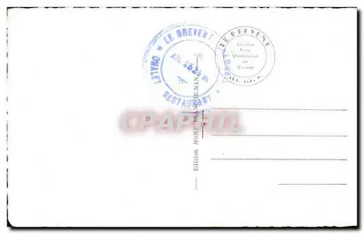 Chamonix - Góra Blanc - Varapeur — wydanie Mont-Blanc-Éditeur — Rewers