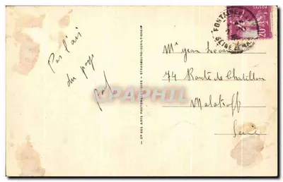 फॉन्टेनब्लो जंगल — तीन मौलिक दफन — LL. — पीछे
