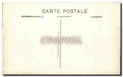 Chenonceaux (Loiret) — Das Schloss (mon. hist.) — gebaut von Thomas Bohier Trésorier Général der Finanzen und Catherine Briçonnet seiner Frau — R.D. — Rückseite