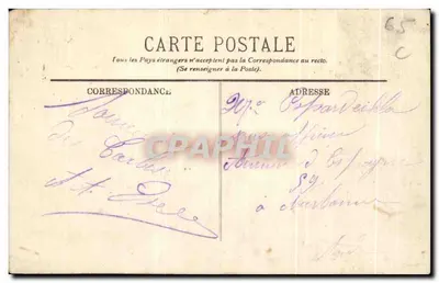 Tarbes — Plac Marcadieu — LL. — Rewers