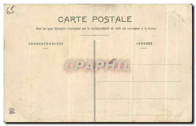 Cauterets - Estabelecimento de La Raillière — Les Hautes-Pyrénées — Verso