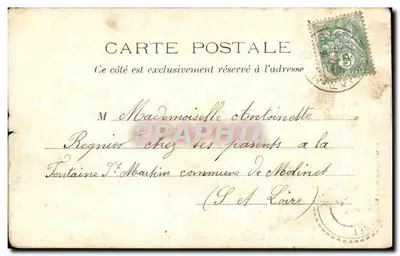 Nevers — L'Église Saint-Étienne — Collection des Galeries Nivernaises — Rewers