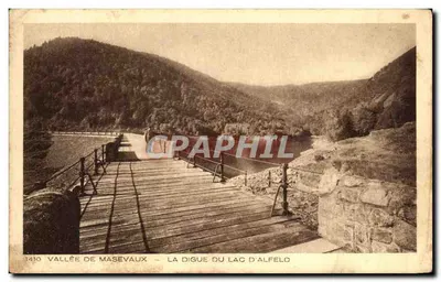 Vale de Masevaux — A dique do lago de Alfeld — BRAUW & Cie, Mulhouse-Dornach, n°1410