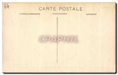 Os Pirineus - Laruns, Eaux-Bonnes, do Signal de Gourzy (alt. 1904 m.) para Pambassibé (alt. 2381 m.) — editor Carrache - Pau — Verso