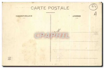 Eaux-Bonnes — Widok z góry — Fototypia Labouche Frères, Toulouse, nr 1146 — Rewers