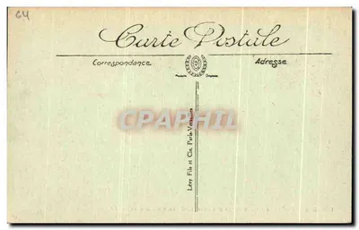 Biarritz — La Villa Belza en het Hotel Château des Falaises — LL — Achterkant