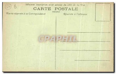 Biarritz (B-P.) — Plaża, widok pod tamariskami — Phototypie Marcel Delboy, Bordeaux, n°49 — Rewers