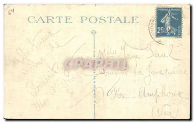 Biarritz — Le Pont de la Vierge — G. Lemaître & Cie, Nice, n°33 — Rewers