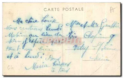 Biarritz — L'ensemble du Port Vieux — éditeur Côte Basque, n° 227 — Achterkant