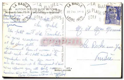 Scena di paese — SABY — Editore ARTAUD, n° 42 — Verso