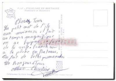 Sonneurs i Tancerze — Folklore w Bretanii — Éditions de Bretagne — Rewers