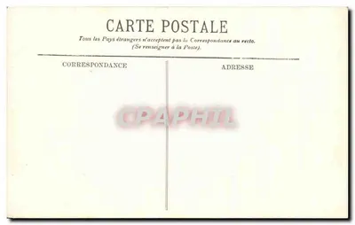 Banc d'Œuvre z Kościoła św. Jana Chrzciciela w Chaumont — Haute-Marne — Cliché A. Pourtoy, wyd. — Rewers