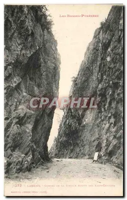 Gorges da Velha Estrada das Águas Quentes — Laruns — Les Basses-Pyrénées