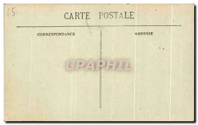 Cauterets (H.P.) — Ogólny widok z Pauza Vieux — Carrache, wydawca, Pau — Rewers