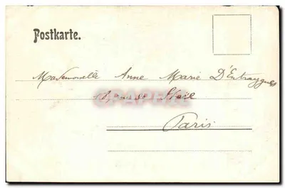 Köln — Katedra Najświętszej Maryi Panny, główny portal — wydawca nieznany, numer seryjny nie widoczny — Rewers