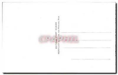 Cannes — Ogólny widok z Croisette — Éditions d'Art Munier, n°189 — Rewers