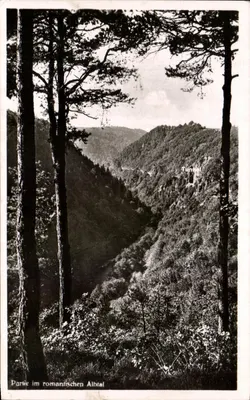 Parte im romantischen Albtal — Tunel — editor Schäfer, N° 14
