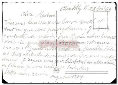 Stara pocztówka Szczęśliwy urodziny Ptaki — Rewers