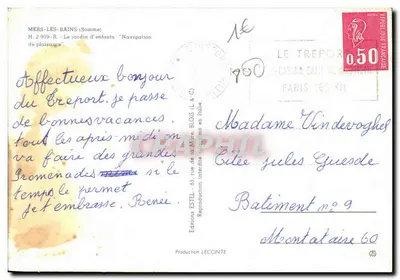 Mézé-les-Bains — Ogród Dziecięcy: Rowerowe Wycieczki — Wydawca Estel, nr H.2919-R — Rewers