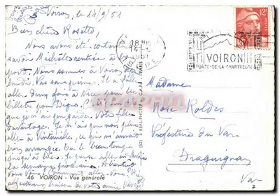 Voiron — Widok ogólny — C.A.P.H.I.L. n°46 — Rewers