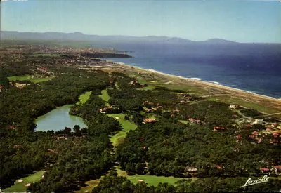 A floresta, o lago e o golfe de Chiberta — Anglet — Edições LAVIELLE