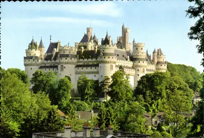 Château de Fougères (Côte-d'Or) — vue panoramique — Édition ESTEL, n° 9300