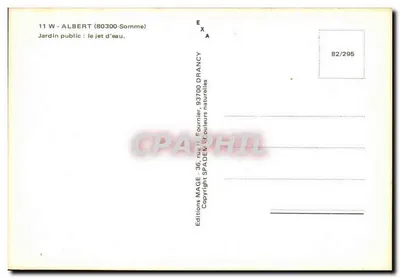 Jardim público — o jato d'água — Edições MAGE — Verso