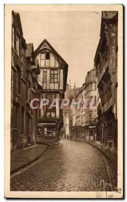 Rouen — Rua Saint-Romain — Edições Mona